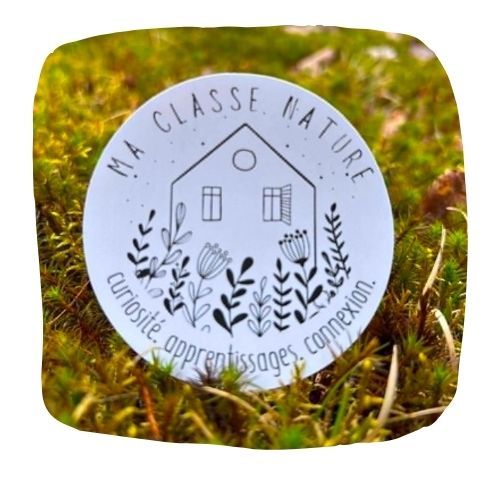 Autocollant Ma classe nature